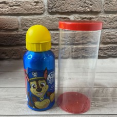 Пляшка дитяча металева 400 мл «Paw patrol pup power»