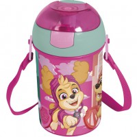 Пляшка дитяча 450 мл «Paw patrol girl superpowe» 