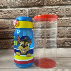 Пляшка дитяча з соломинкою 510 мл «Paw patrol pup power» 