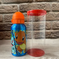 Пляшка дитяча металева 400 мл «Pokemon» 