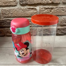 Пляшка дитяча з соломинкою 510 мл «Minnie mouse being more minnie»
