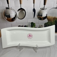Блюдо прямокутне 33 см ГЛАДКИЙ 0161