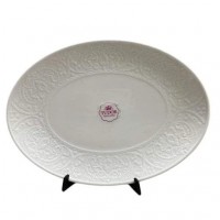 Блюдо овальне 31 см Корона