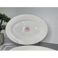 Блюдо овальне 25 см Сітка