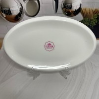 Блюдо овальне 30 см TU0216-1 ГЛАДКЕ