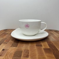 Чашка чайна 240 мл з блюдцем ГЛАДКА TU2260