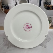 Тарілка мілка 17 см з бортом Гладка Tudor
