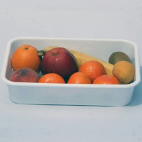 Лоток пластиковий №2 білий