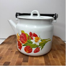 Чайник 2,0 л емальований «Тюльпан»