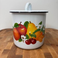 Чашка 1,0 л «Фруктовий рай» з кришкою