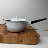 Ківш з кришкою 1,5 л «Фруктовий рай - білий»