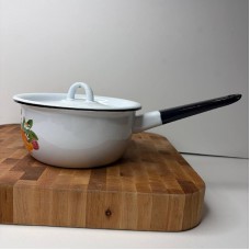 Ківш з кришкою 1,5 л «Фруктовий рай - білий»