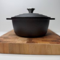 Каструля чавунна 3 л, з литою кришкою