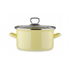 Каструля 4,6 л емальована жовта