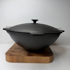 Казан татарський 9 л з кришкою та дужкою