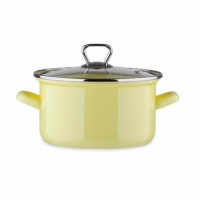 Каструля 3,1 л емальована жовта