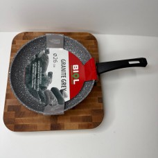  Сковорода 26 см з антипригарним покриттям Граніт Грей