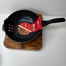 Сковорідка 28 см, антипригарна, індукційне дно, Вок