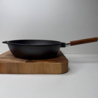 Сковорода 26 см чавунна глибока Біол