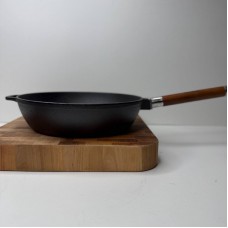 Сковорода 26 см чавунна глибока Біол