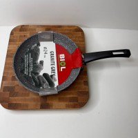 Сковорідка 24 см з антипригарним покриттям, Граніт Грей