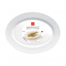 Блюдо 35×27 см овальне для риби Grandgusto