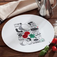 Тарілка 33 см для піци Pizza Recipe