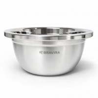 Миска 32 см нержавіюча