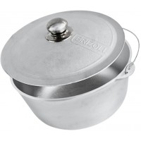 Казан алюмінієвий з дужкою та кришкою 8 л «Турист» 