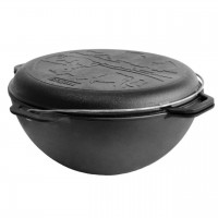 Казан азіатський з кришкою-сковородою 15 л «Азія»