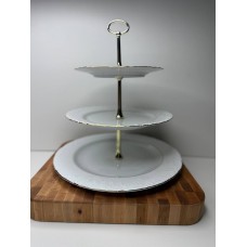 Етажерка 3 ярусна 21/25/32 см Rococo