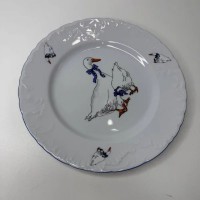 Тарілка 21 см «Гуси»