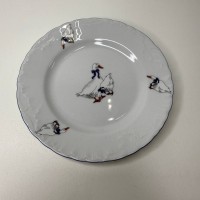 Тарілка 19 см «Гуси»