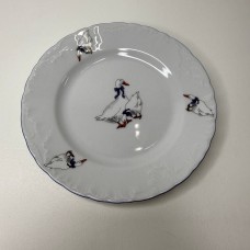 Тарілка 19 см «Гуси»