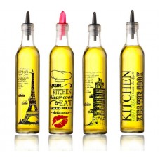 Пляшка для олії та оцту 500 мл Урбан мікс