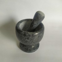 Ступка з товкачем мармурова 