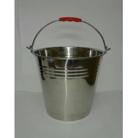 Відро 12 л нержавіюча сталь без кришки