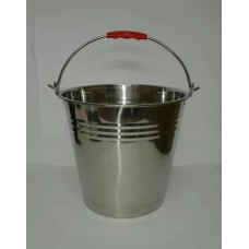 Відро 12 л нержавіюча сталь без кришки