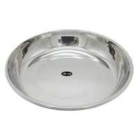 Деко нержавіюча сталь 26 см кругле