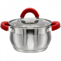 Каструля 6,0 л з нержавіючої сталі Red