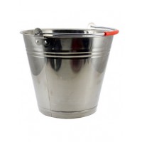 Відро 8 л нержавіюча сталь без кришки