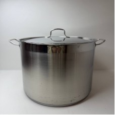 Каструля 30 л з нержавіючої сталі (циліндр) 