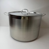 Каструля 40 л з нержавіючої сталі (циліндр)