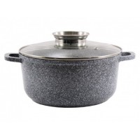 Каструля 1,7 л кругла Мармур 