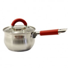 Ківш 1,3 л з скляною кришкою