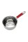 Ківш 1,9 л з скляною кришкою ZB-1.9 CSR Red Zauberg