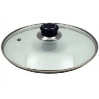 Кришка 28 см скляна