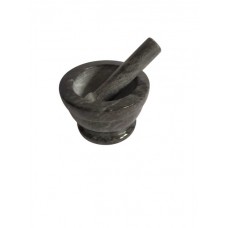Ступка з товкачем мармурова