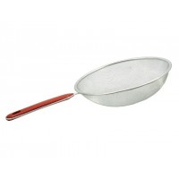 Сито 12 см нержавіюча сталь з пластиковою ручкою