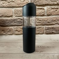 Електричний гравітаційний млин для солі та перцю, чорний